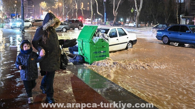 تركيا.. هطول أمطار غزيرة على ولايتين متضررتين من الزلزال