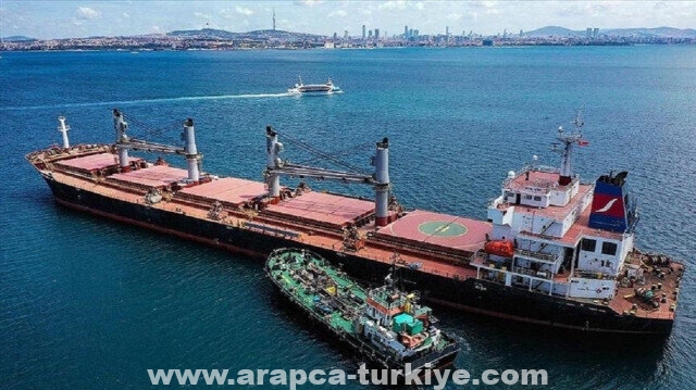 تركيا: شحن 24 مليون طن من الحبوب الأوكرانية