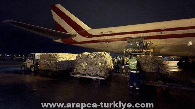 وصول طائرة مساعدات باكستانية جديدة لمتضرري زلزال تركيا