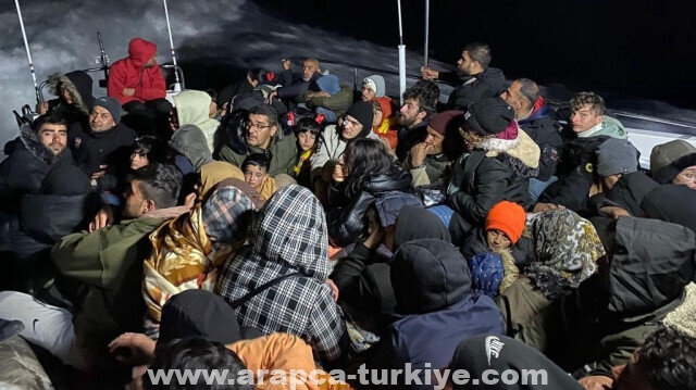 خفر السواحل التركي ينقذ 37 مهاجرا