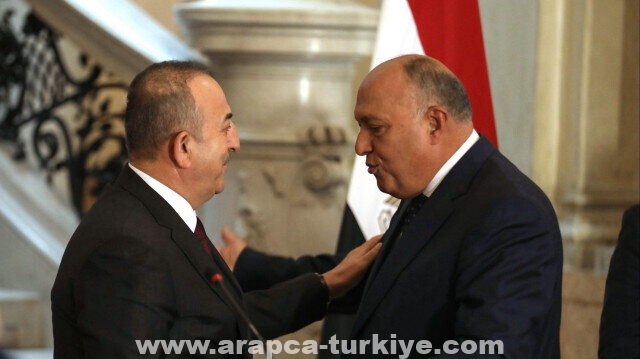 تشاووش أوغلو: تركيا ومصر أظهرتا إرادة تعزيز العلاقات في عدة مجالات