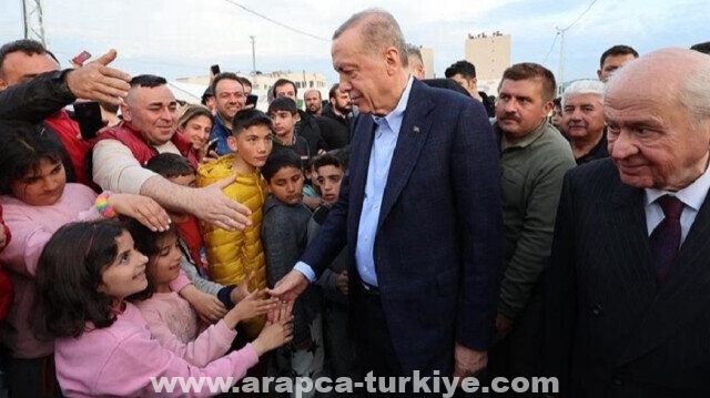 أردوغان يزور مدينة "الأخوة التركية القطرية" لمتضرري الزلزال