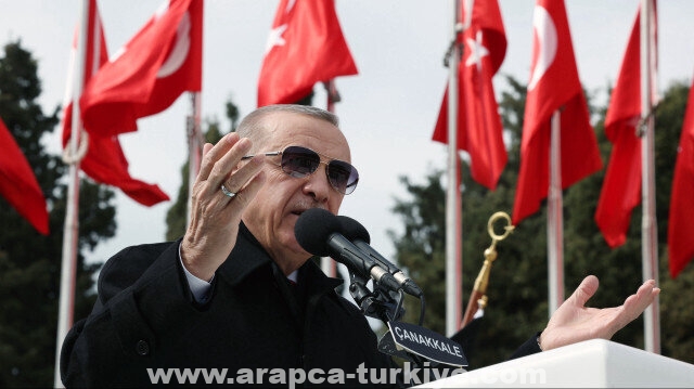أردوغان: عبر روح "جناق قلعة" يمكننا تجاوز آثار الزلزال