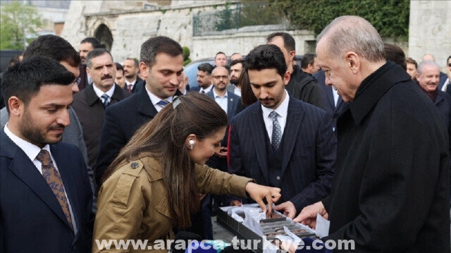 أردوغان يؤدي صلاة العيد في "آيا صوفيا" بإسطنبول