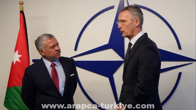 عاهل الأردن وأمين عام "الناتو" يبحثان التطورات الإقليمية والدولية