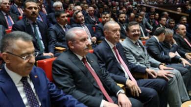 أردوغان: هدفنا إقامة حزام من الأمن والسلام حول تركيا