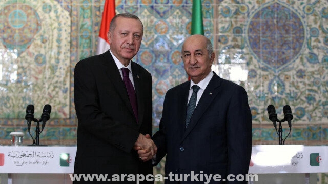 الرئيس الجزائري يهنئ أردوغان بإعادة انتخابه رئيسا