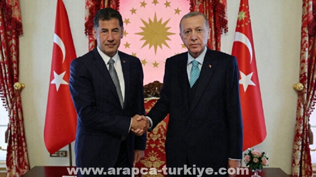 أردوغان يلتقي بمرشح تحالف الأجداد "سنان أوغان" في إسطنبول