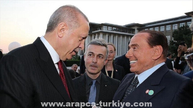 أردوغان: برلسكوني ساهم بوصول العلاقات التركية الإيطالية لأعلى مستوى