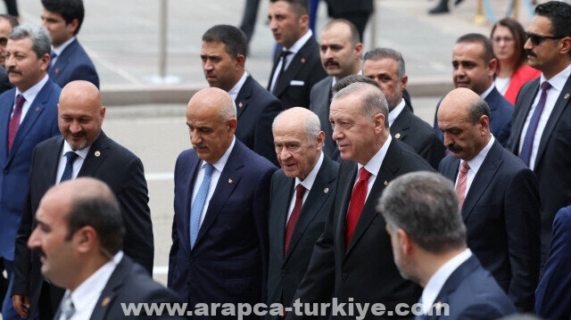 حضور عربي لافت في مراسم تنصيب الرئيس أردوغان