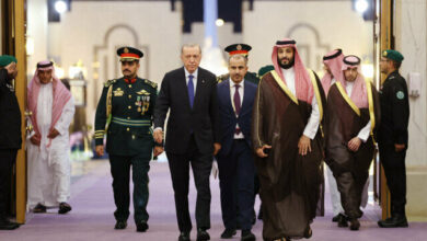 ابن سلمان يستقبل أردوغان بمراسم رسمية في جدة