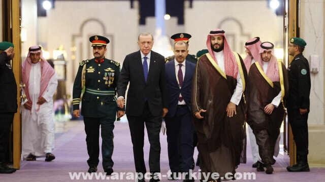 ابن سلمان يستقبل أردوغان بمراسم رسمية في جدة