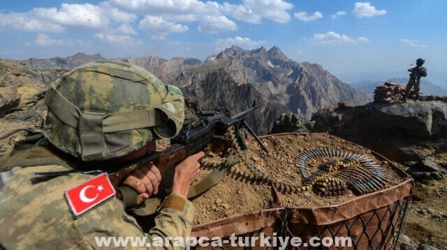 الدفاع التركية: تحييد إرهابيين اثنين شمال العراق