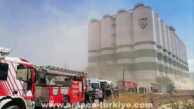 10 إصابات في انفجار بصوامع قمح غربي تركيا