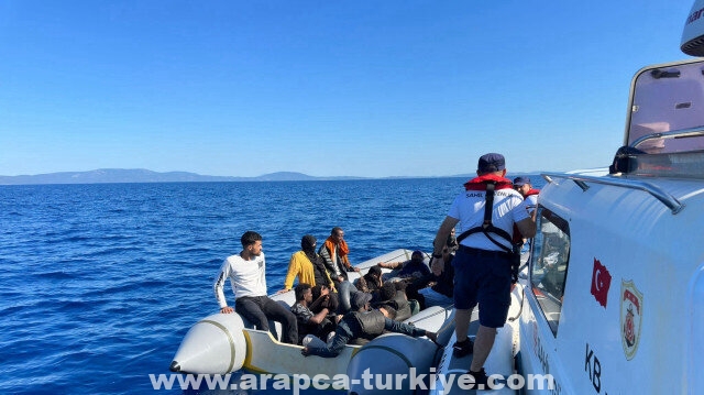 إنقاذ 67 مهاجرا قبالة سواحل إزمير التركية