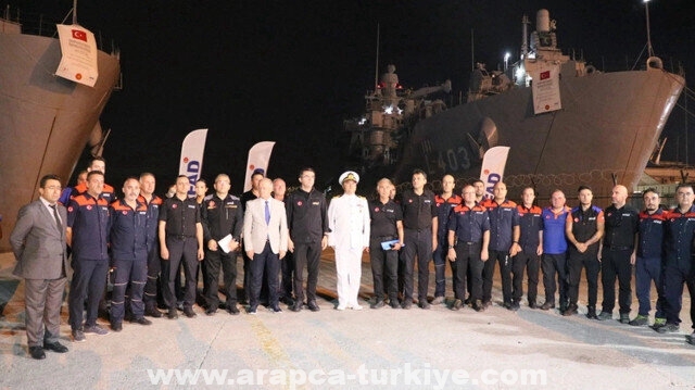 سفينتا مساعدات تركية تصلان ليبيا