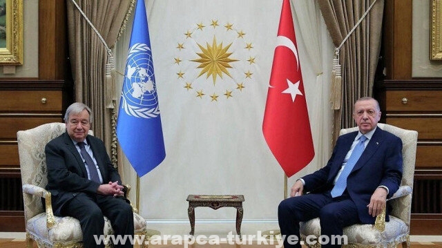 أردوغان يهاتف غوتيريش بشأن الصراع الإسرائيلي الفلسطيني
