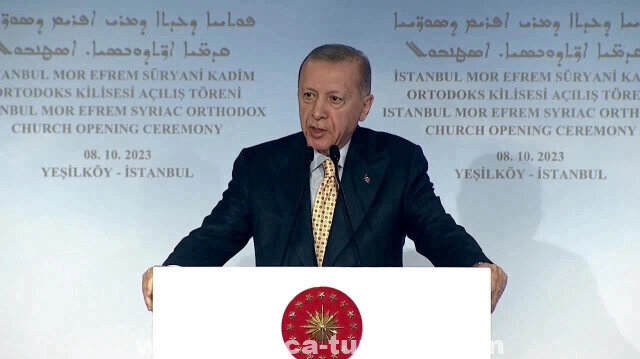 أردوغان: لا سلام في المنطقة دون حل المسألة الفلسطينية بشكل عادل