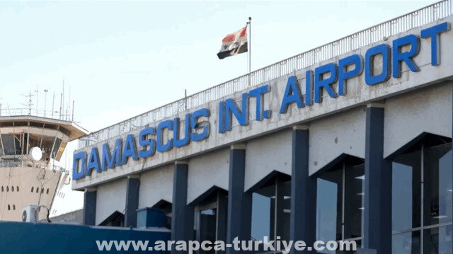 النظام السوري يعلن تعرض مطار دمشق لغارة إسرائيلية