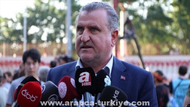 وزير الرياضة التركي يحضر اجتماع الاتحاد الرياضي للتضامن الإسلامي