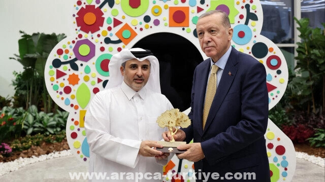الرئيس أردوغان يزور معرض "إكسبو ـ قطر 2023″