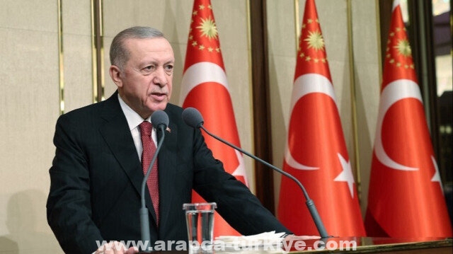 الرئيس أردوغان يهنئ القوات المسلحة التركية بالعام الجديد