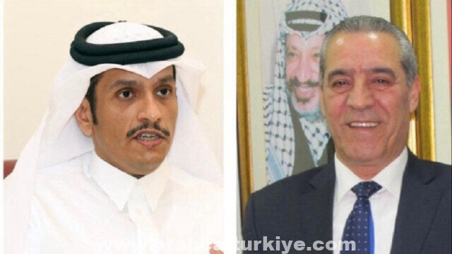 مسؤول بمنظمة التحرير ورئيس وزراء قطر يبحثان القضية الفلسطينية