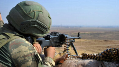الدفاع التركية تعلن تحييد 4 إرهابيين شمالي العراق