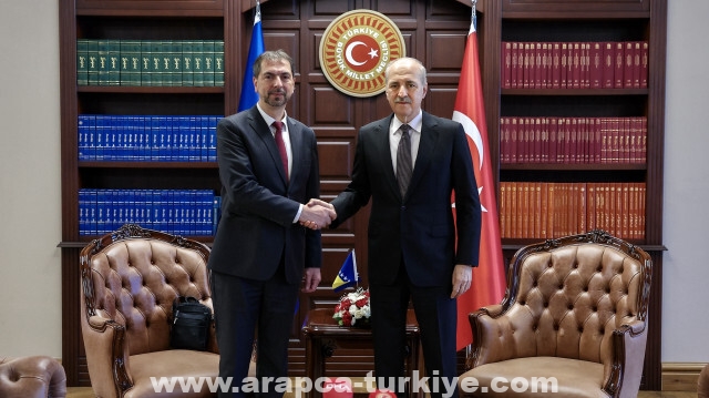رئيس البرلمان التركي يلتقي نظيره البوسني في إسطنبول