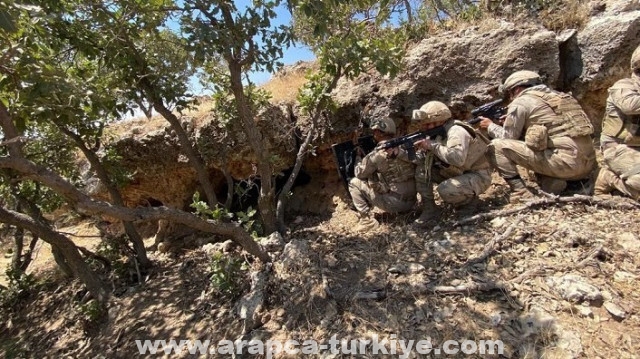 الدفاع التركية: تحييد 6 إرهابيين شمالي العراق