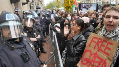 شرطة بوسطن توقف 108 طلاب خلال احتجاجات مؤيدة لفلسطين