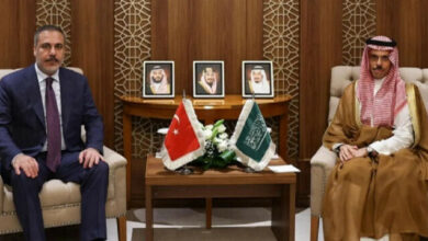 وزير الخارجية التركي يلتقي نظيره السعودي في الرياض