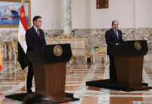 السيسي ورئيس وزراء إسبانيا يحذران من تصعيد قوات الاحتلال في رفح