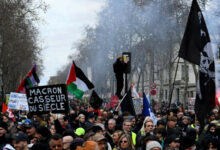 مظاهرات مؤيدة لفلسطين في باريس وأثينا بذكرى النكبة