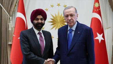 أردوغان يستقبل رئيس البنك الدولي في أنقرة