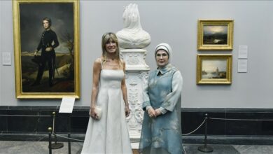 أمينة أردوغان تزور متحف برادو بمدريد